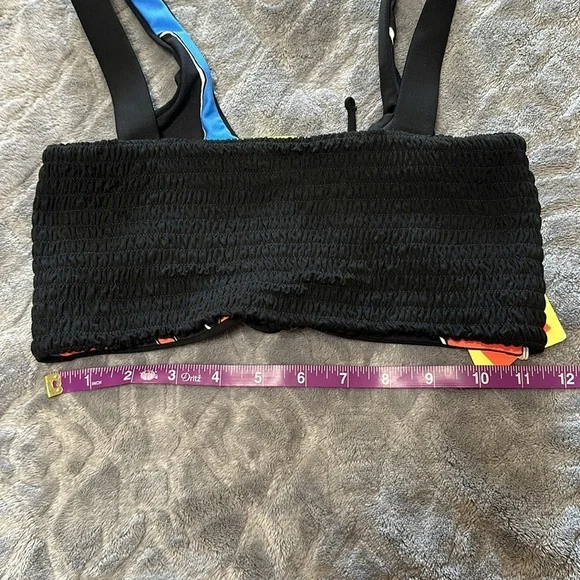 Maaji Reversible Abstract Colored Bikini Top - Picture 6 of 6